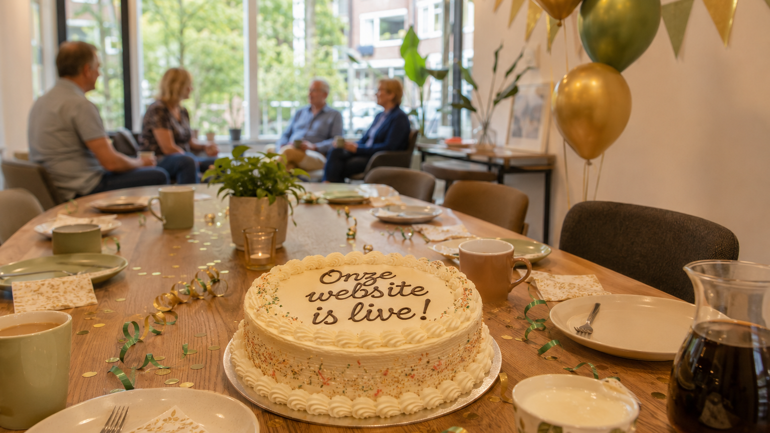 Hoera, onze nieuwe website is live!
